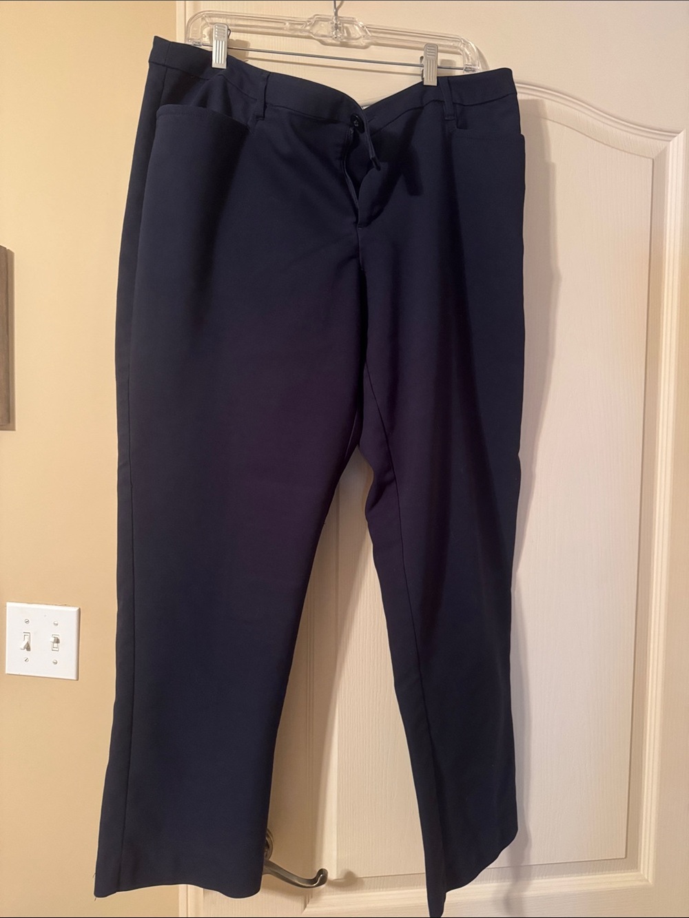 CJ Banks Navy Men's Dress Pants - Straight Leg